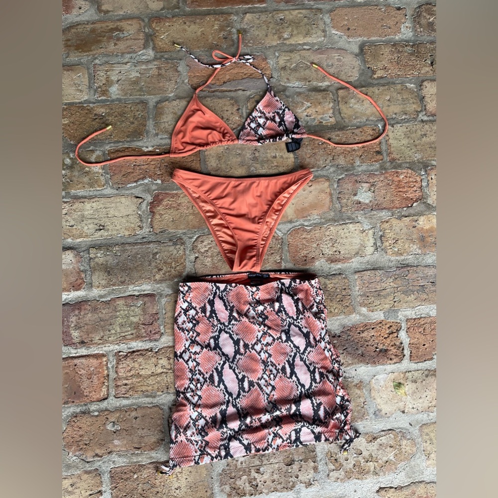 Nasty gal bikini with skirt